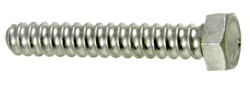 1/2-6 X 4-1/2 Finished Hex Head Coil Bolt